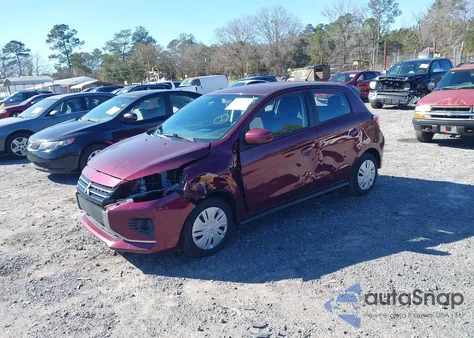 2022 Mitsubishi Mirage Es z USA, uszkodzony, nr VIN ML32AUHJ5NH000937